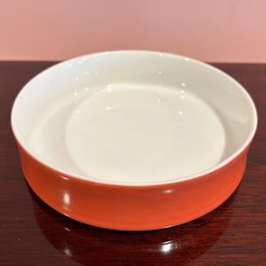 BLOCK Chromatics Germany Orange and White Bowl
